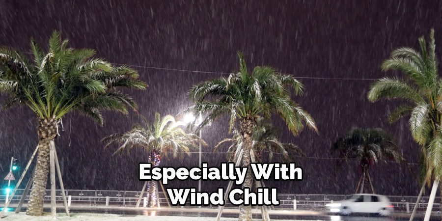 Especially With 
Wind Chill