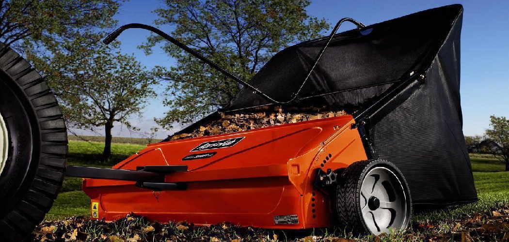 How to Use a Lawn Sweeper