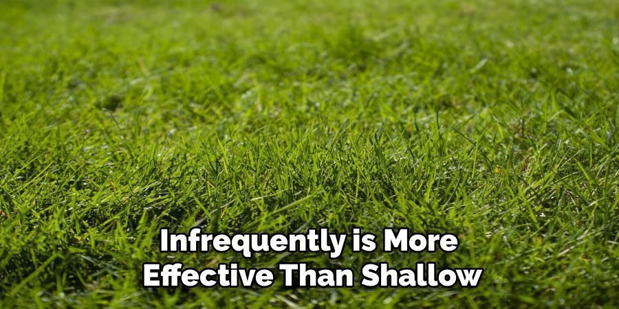 Infrequently is More 
Effective Than Shallow