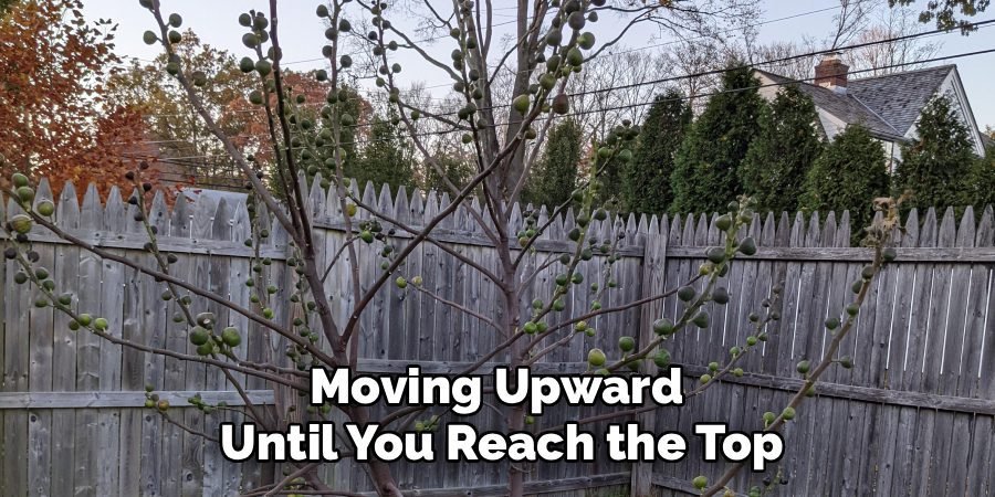 Moving Upward 
Until You Reach the Top