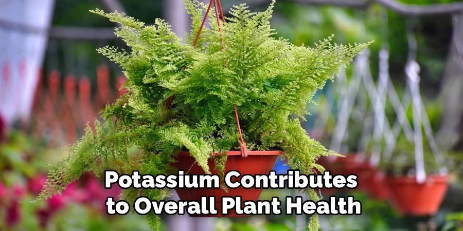 Potassium Contributes 
to Overall Plant Health
