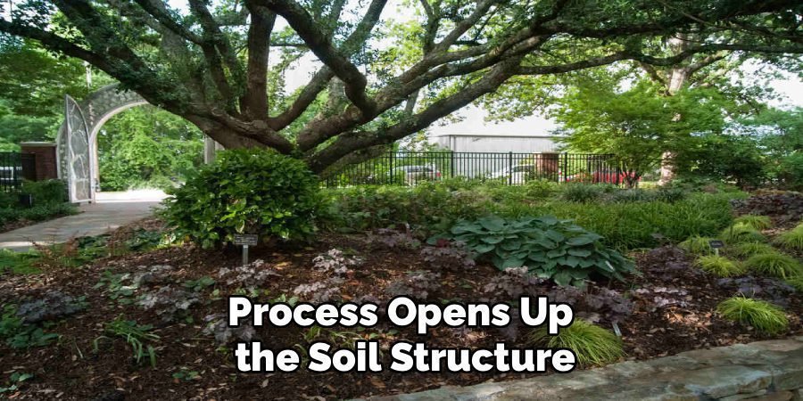 Process Opens Up
the Soil Structure