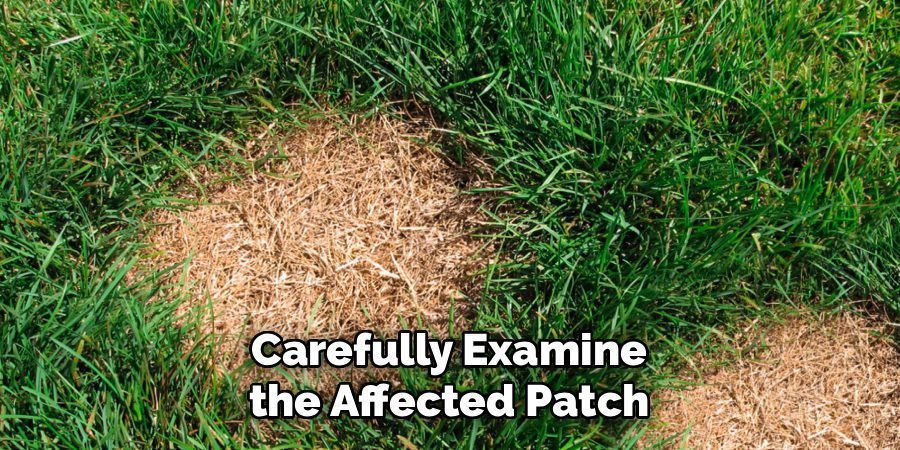 Carefully Examine 
the Affected Patch 