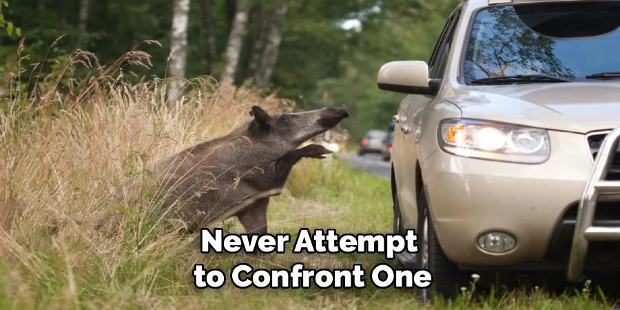 Never Attempt 
to Confront One