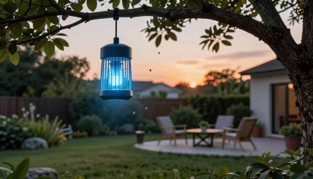 effective bug zapper placement